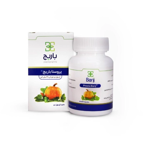 قیمت و خرید کپسول نرم پروستا باریج اسانس 390 میلی گرم 60 عددی