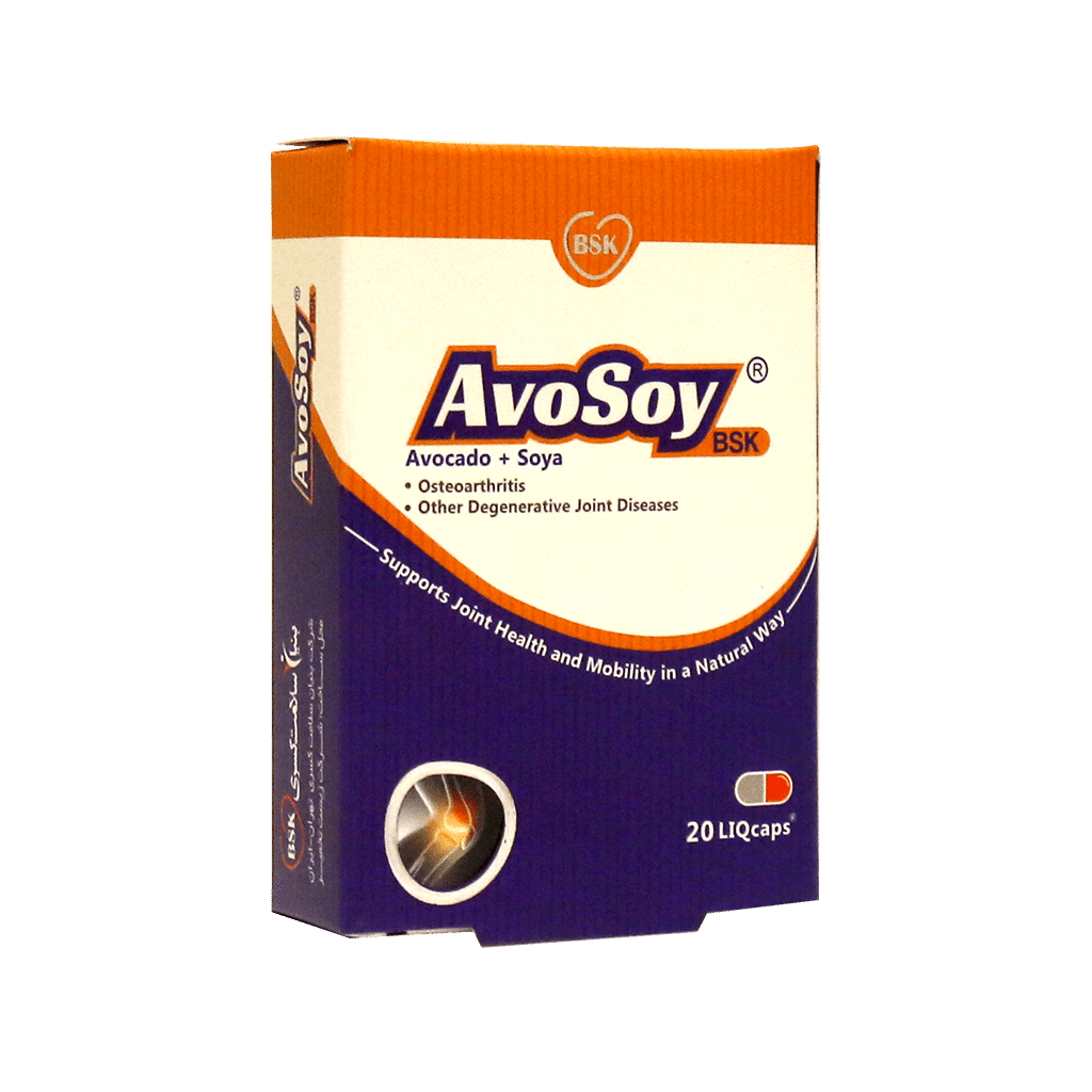 قیمت و خرید کپسول آوسوی بی اس کی - BSK AvoSoy - داروخانه انلاین مثبت سبز